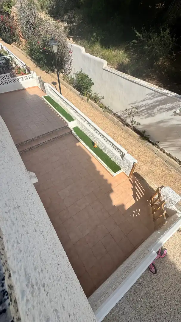 Terrassa de Casa adosada en venda en Orihuela amb Moblat