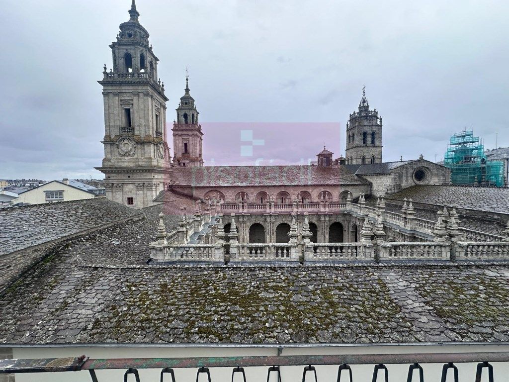 Vista exterior de Casa o xalet en venda en Lugo Capital
