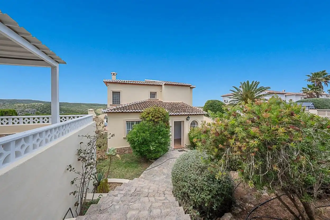 Exterior view of Houses for sale in Jávea / Xàbia  with Air Conditioner, Heating and Private garden