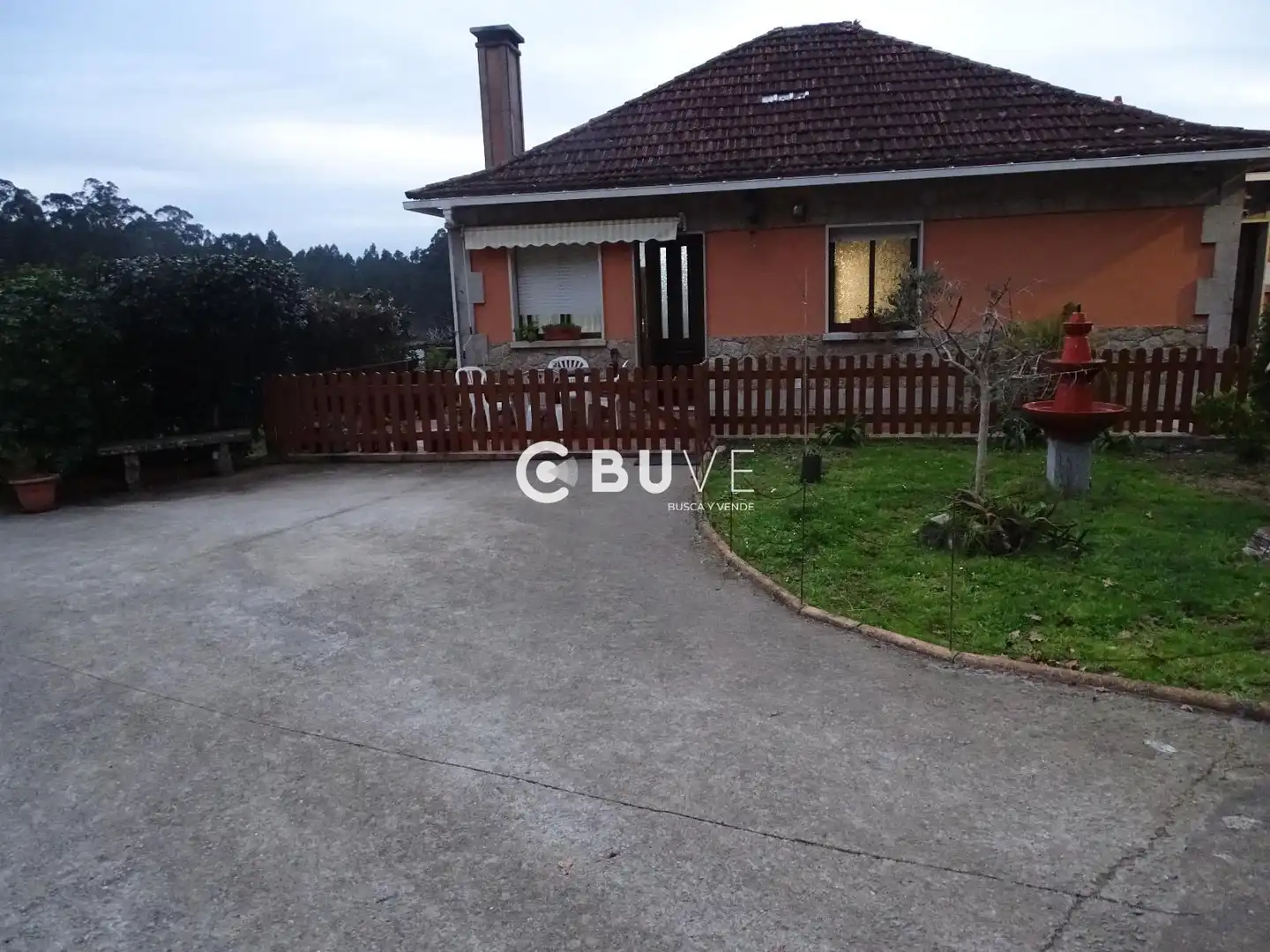 Vista exterior de Casa o chalet en venta en Moraña con Calefacción, Jardín privado y Parquet