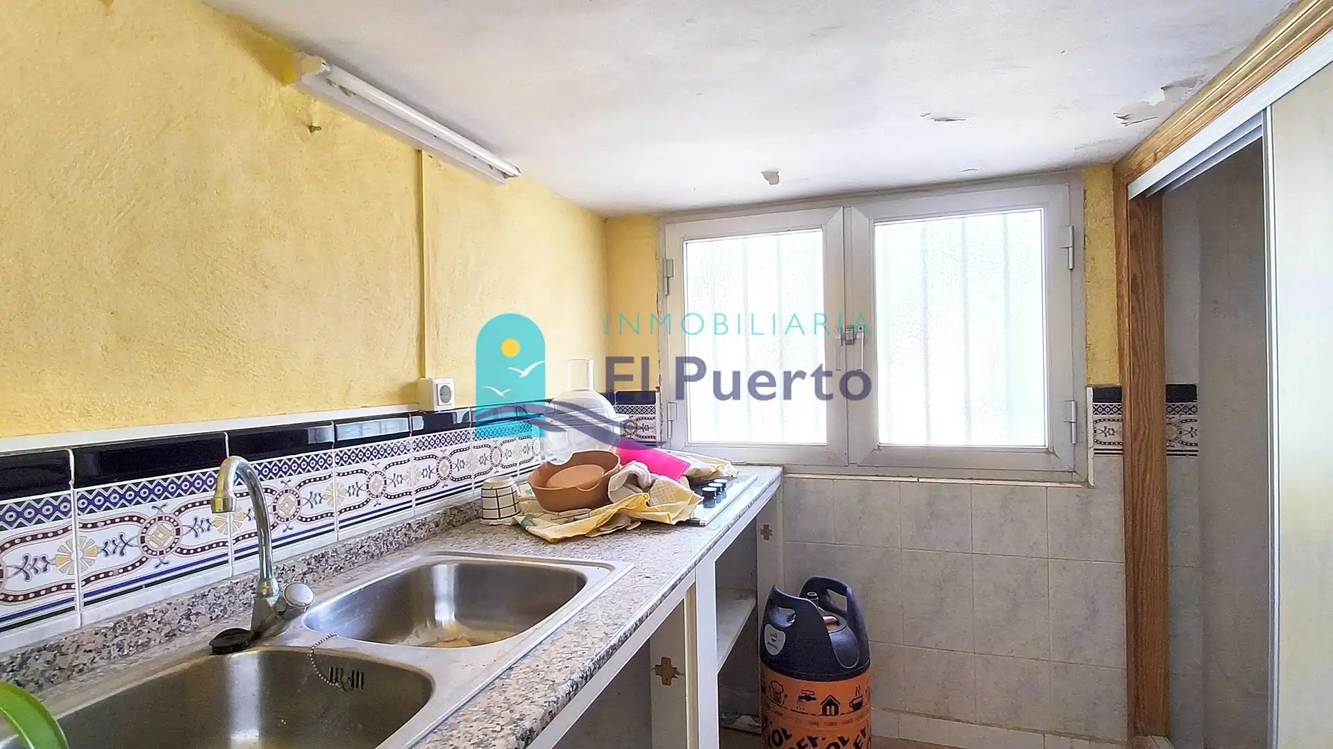 Cocina de Dúplex en venta en Mazarrón con Aire acondicionado, Terraza y Trastero
