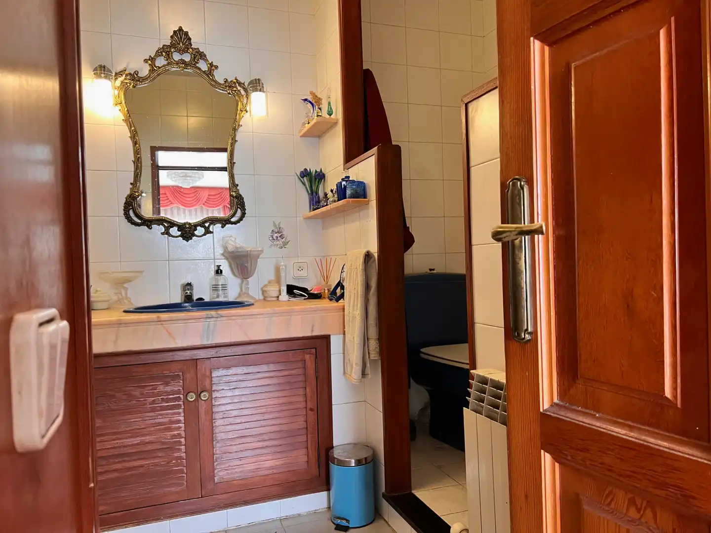 Bany de Casa adosada en venda en Vilassar de Dalt amb Calefacció, Jardí privat i Terrassa