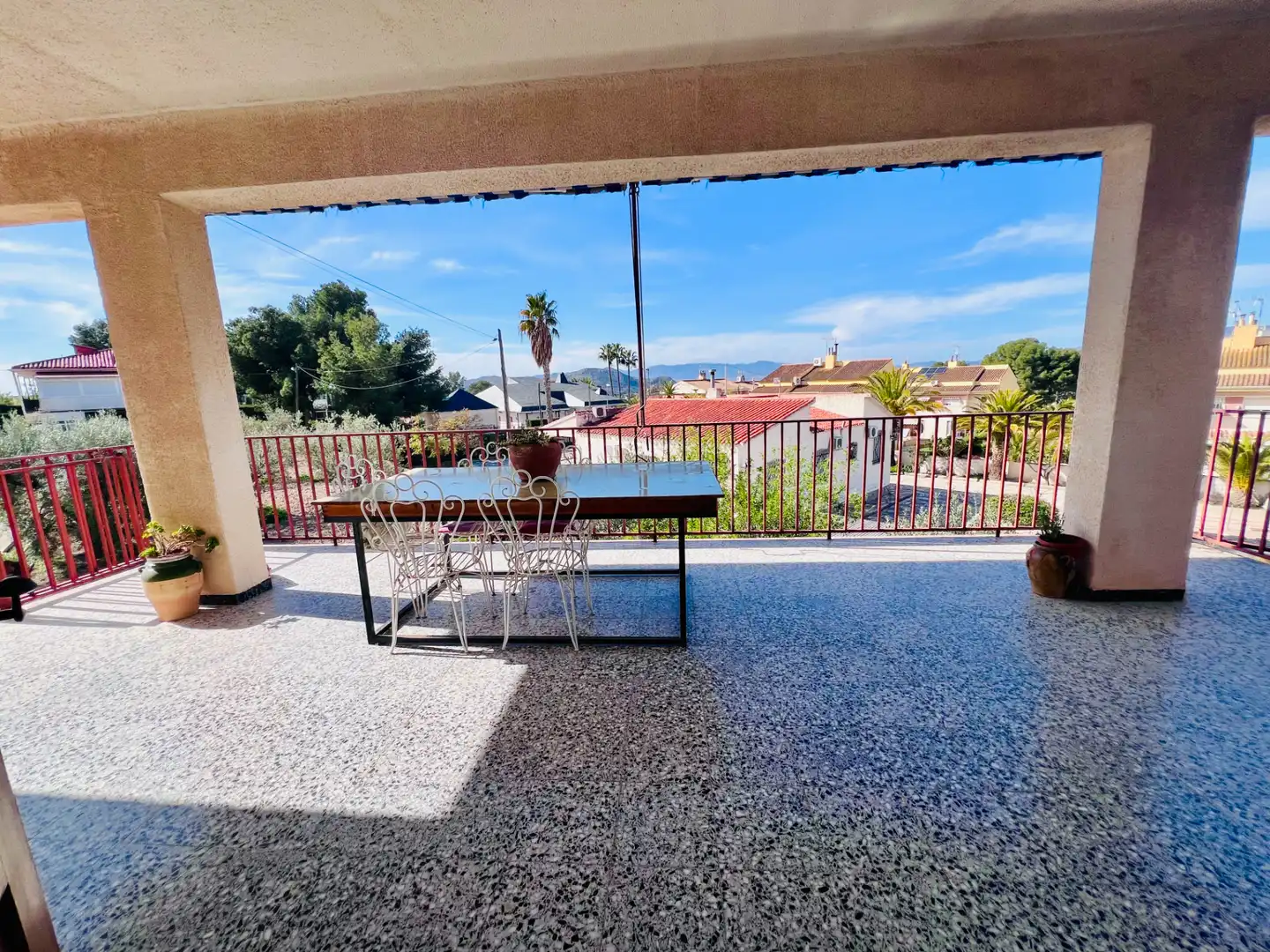 Terrassa de Casa o xalet en venda en Petrer amb Aire condicionat, Jardí privat i Terrassa