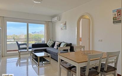 Living room of Flat for sale in Alcúdia  with Air Conditioner, Terrace and Swimming Pool