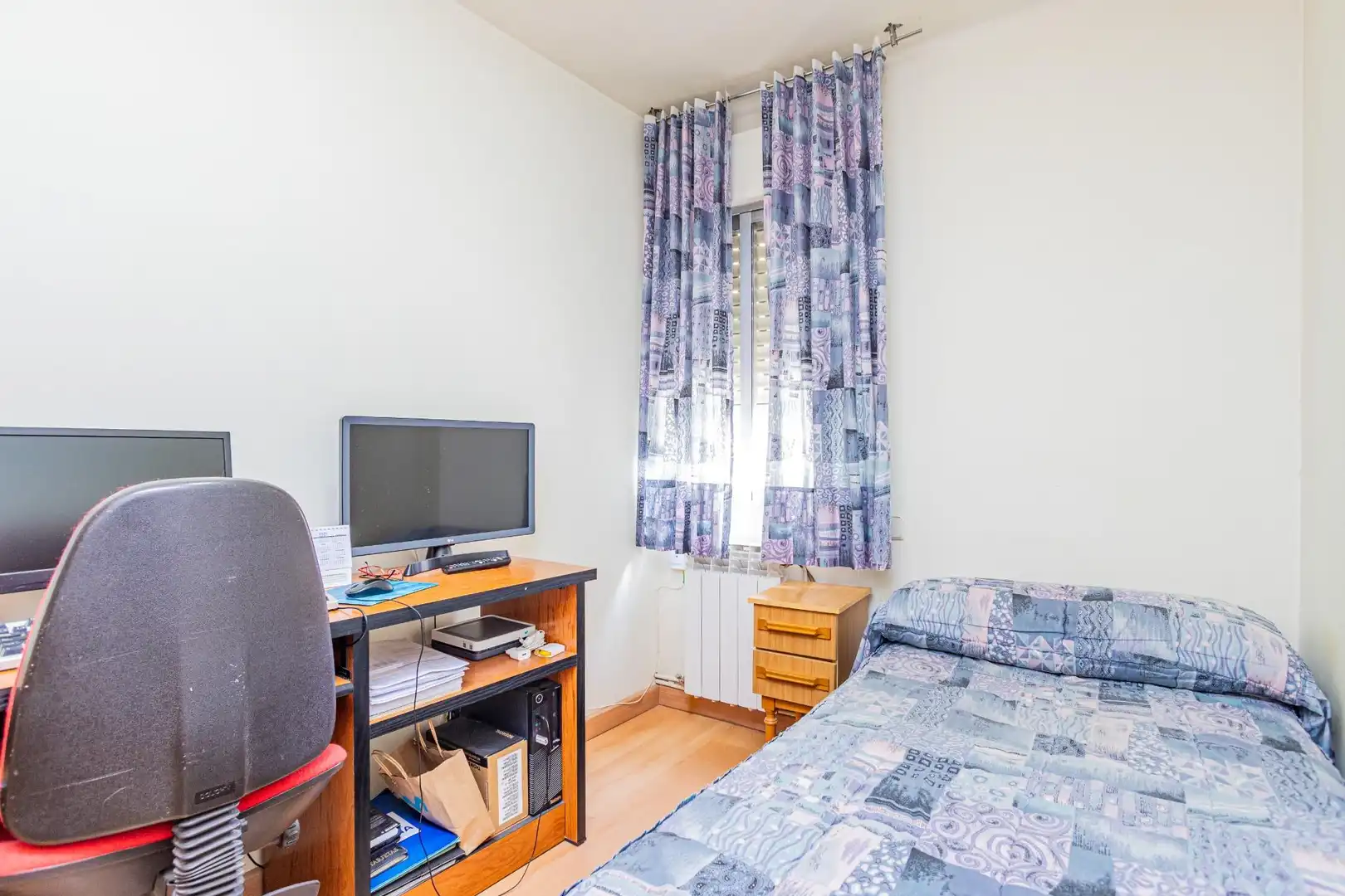 Bedroom of Ground floor for sale in Madrid  with Heating and Furnished