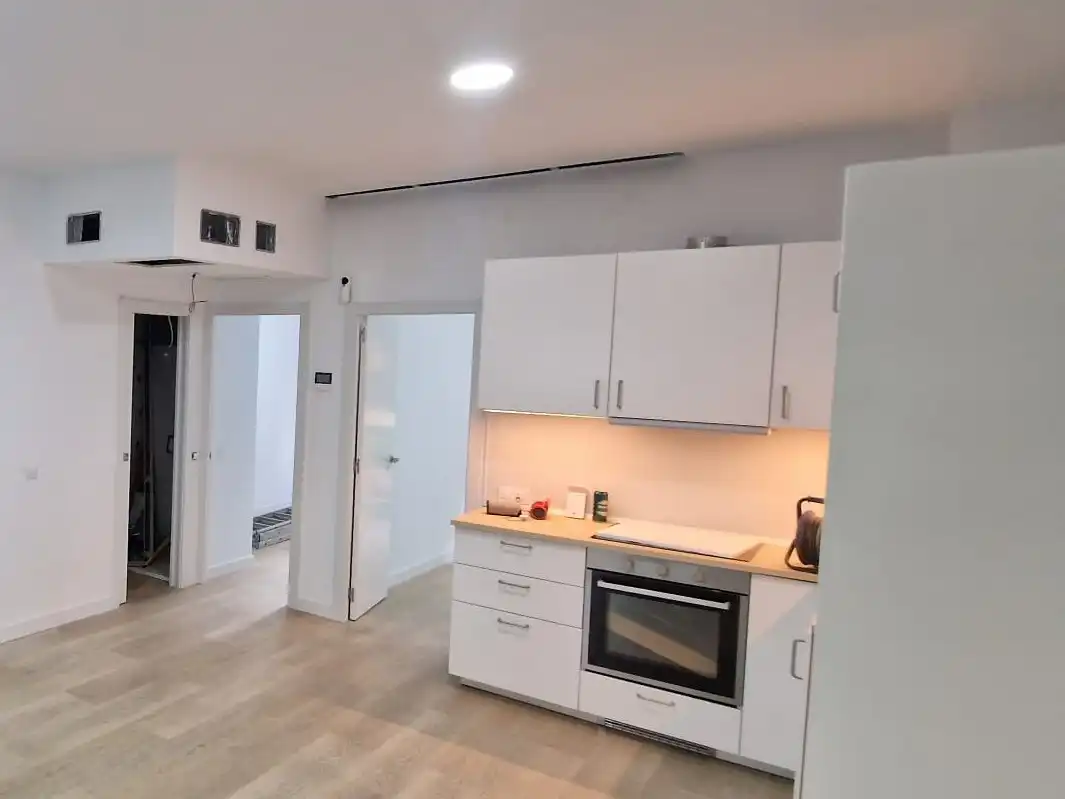 Kitchen of Flat for sale in  Madrid Capital