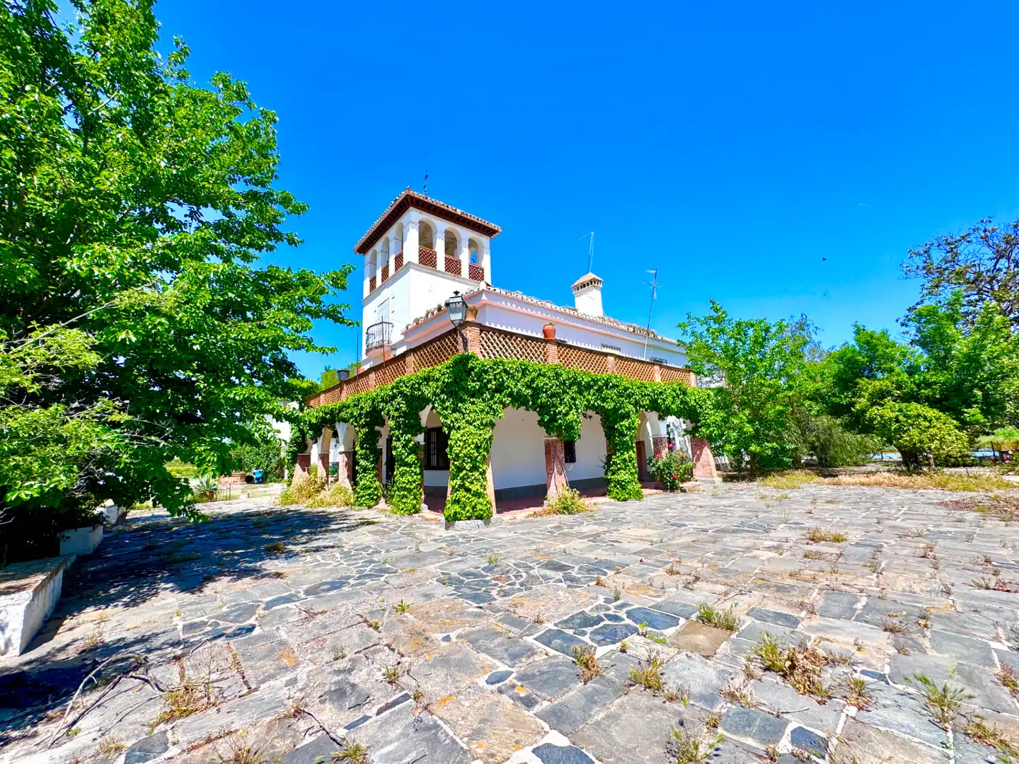 Vista exterior de Casa o chalet en venta en Granada con Jardín privado, Terraza y Trastero