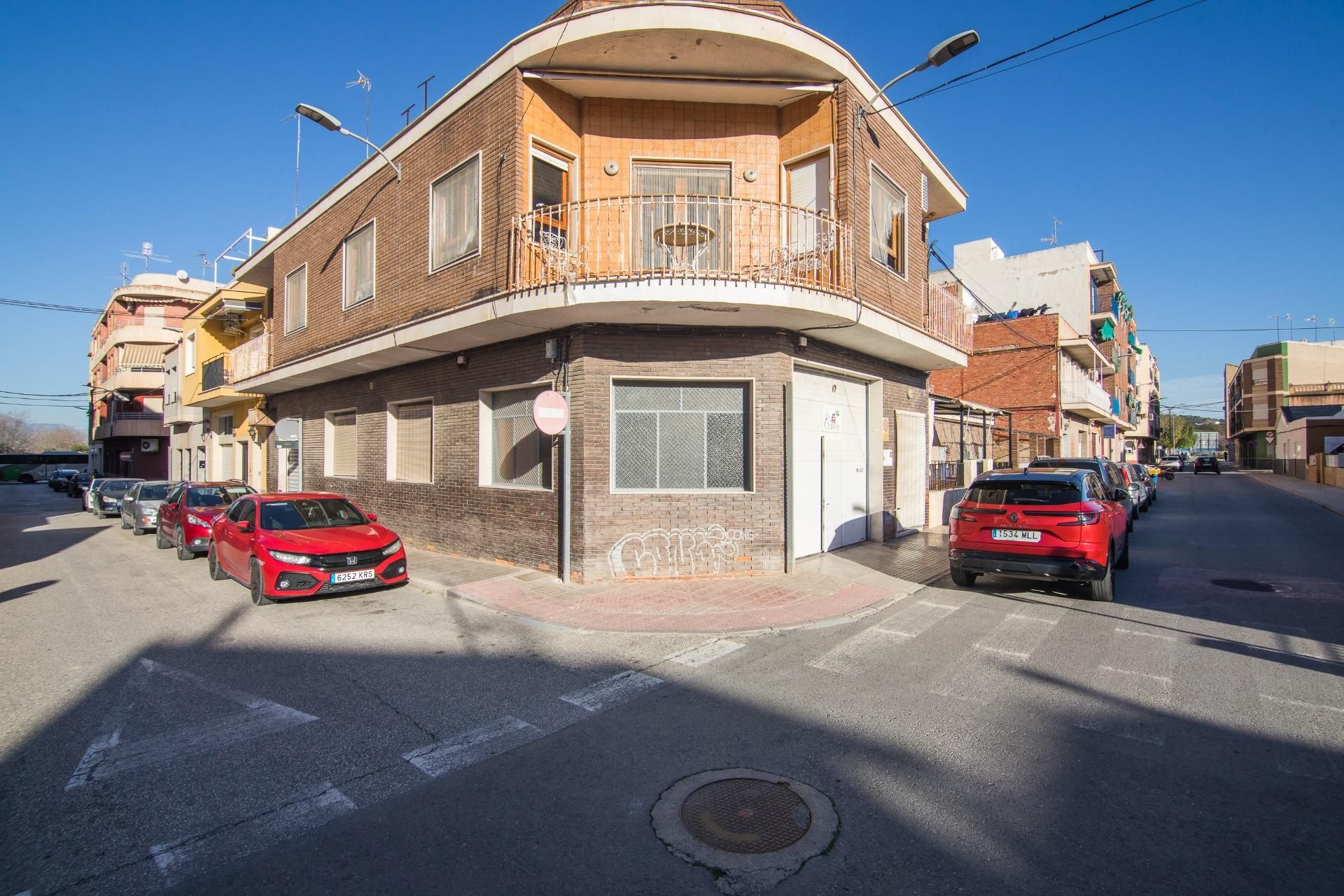 Vista exterior de Casa o xalet en venda en Aspe amb Terrassa i Balcó