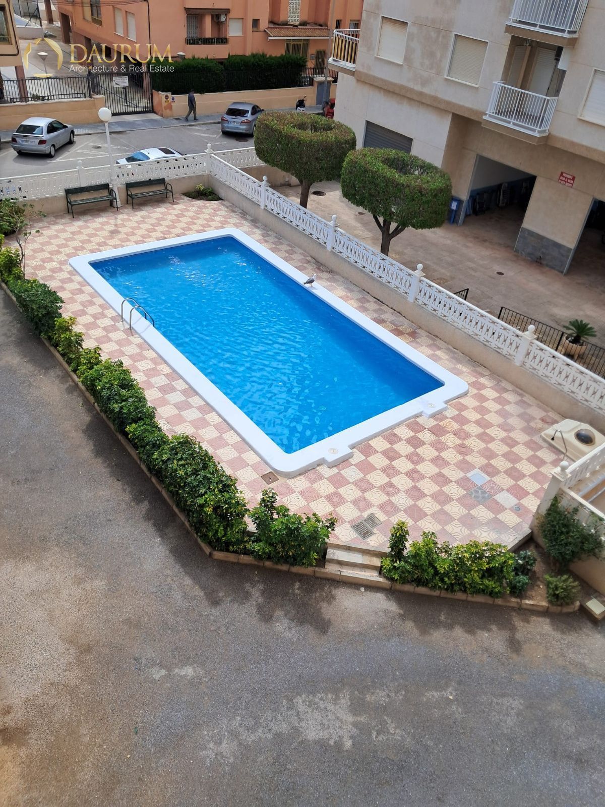 Swimming pool of Flat for sale in Santa Pola  with Air Conditioner, Heating and Terrace