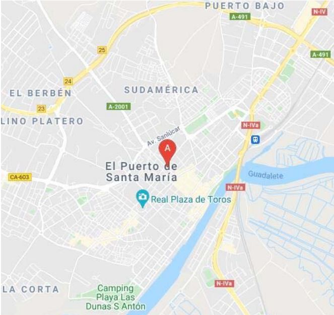 Vista exterior de Pis en venda en El Puerto de Santa María