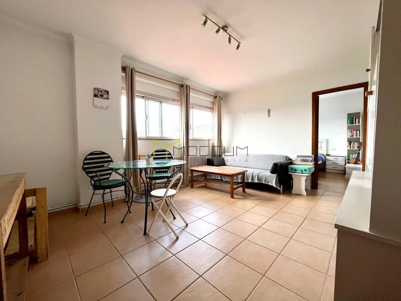 Living room of Apartment for sale in Santiago de Compostela   with Heating and Storage room