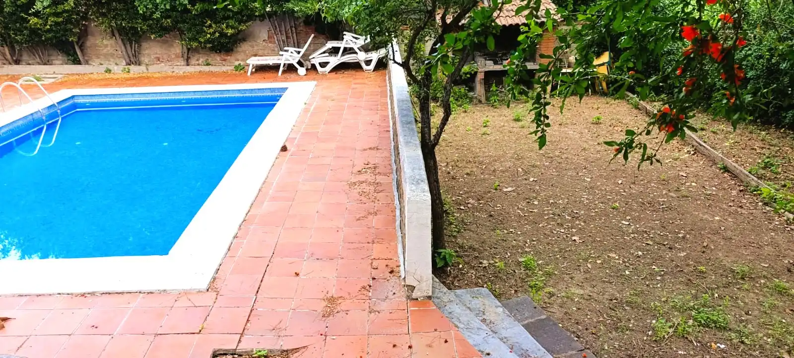 Piscina de Casa o xalet en venda en Lliçà d'Amunt amb Aire condicionat, Jardí privat i Terrassa
