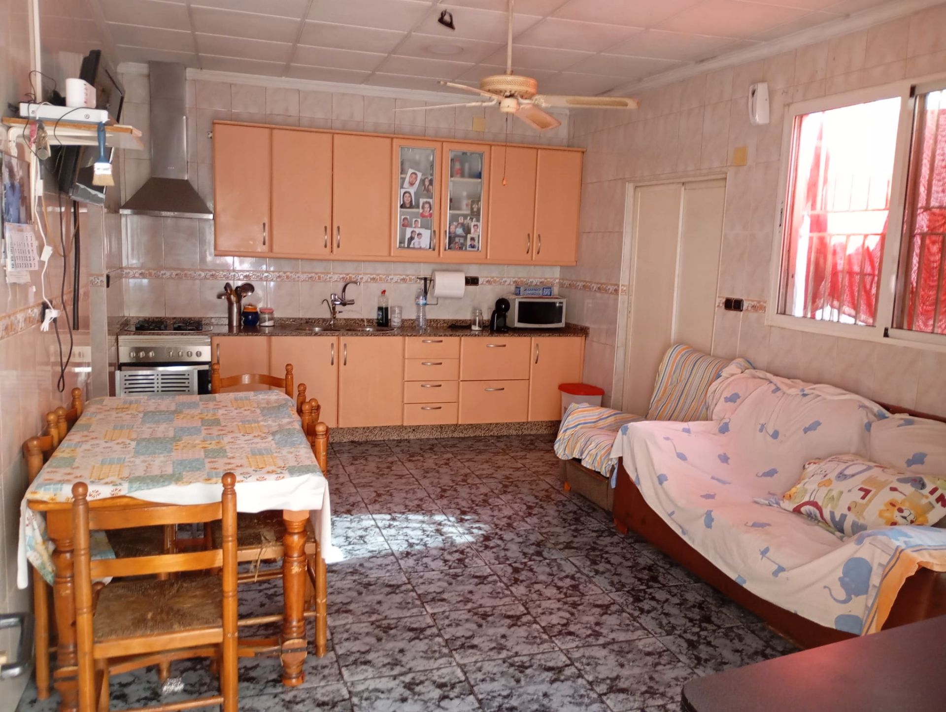 Cuina de Casa adosada en venda en  Murcia Capital amb Aire condicionat, Terrassa i Traster
