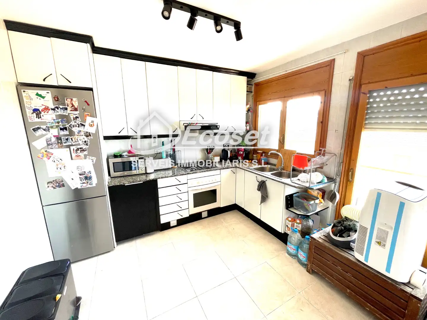 Cocina de Casa o chalet en venta en Vallirana con Calefacción, Jardín privado y Terraza