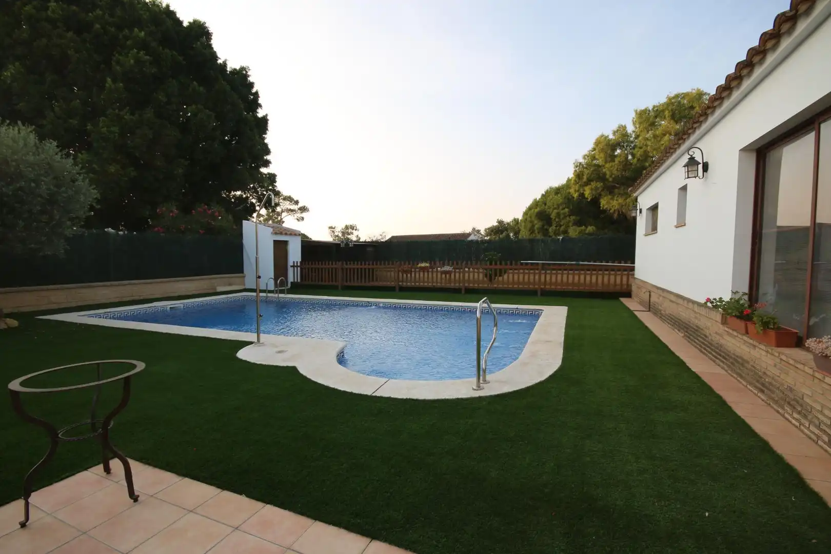 Swimming pool of Houses for sale in Lepe  with Air Conditioner, Heating and Private garden