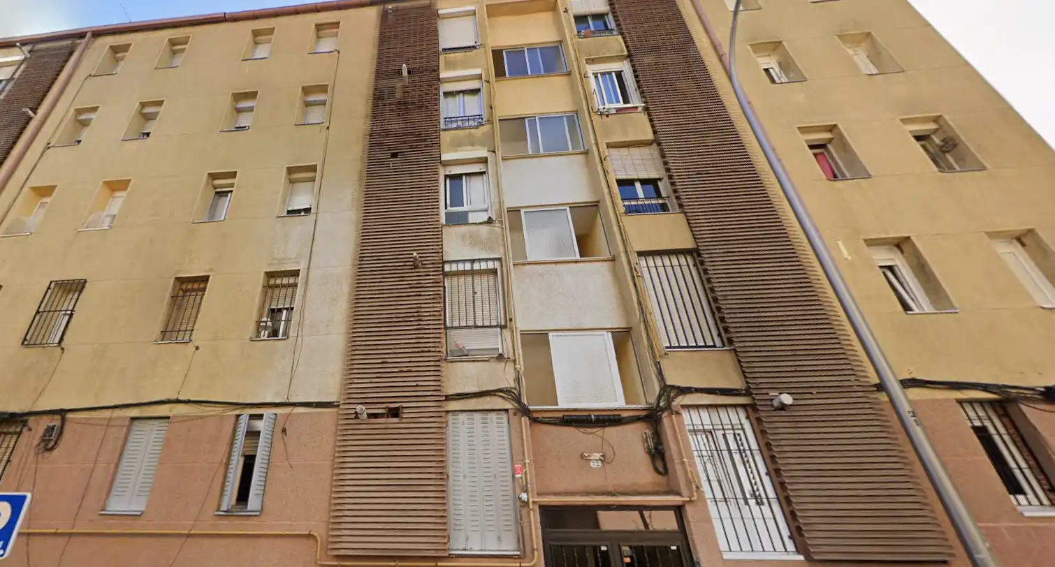 Vista exterior de Piso en venta en Madrid