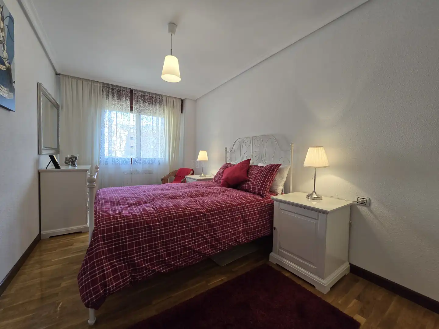 Bedroom of Flat for sale in  Logroño  with Heating, Parquet flooring and Storage room