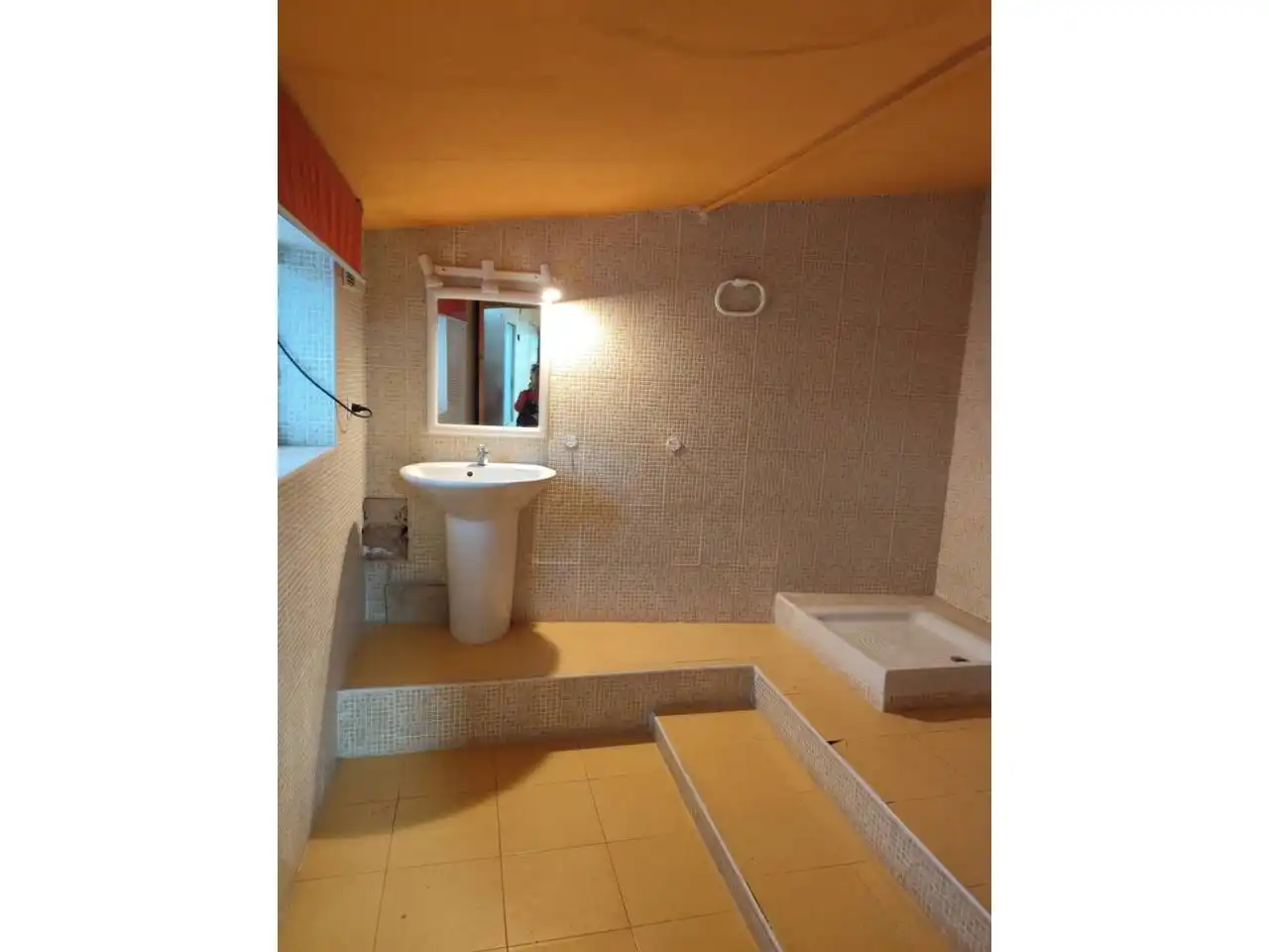 Badezimmer von Haus oder Chalet zum Verkauf in Castellón de la Plana / Castelló de la Plana mit Klimaanlage, Heizung und Terrasse