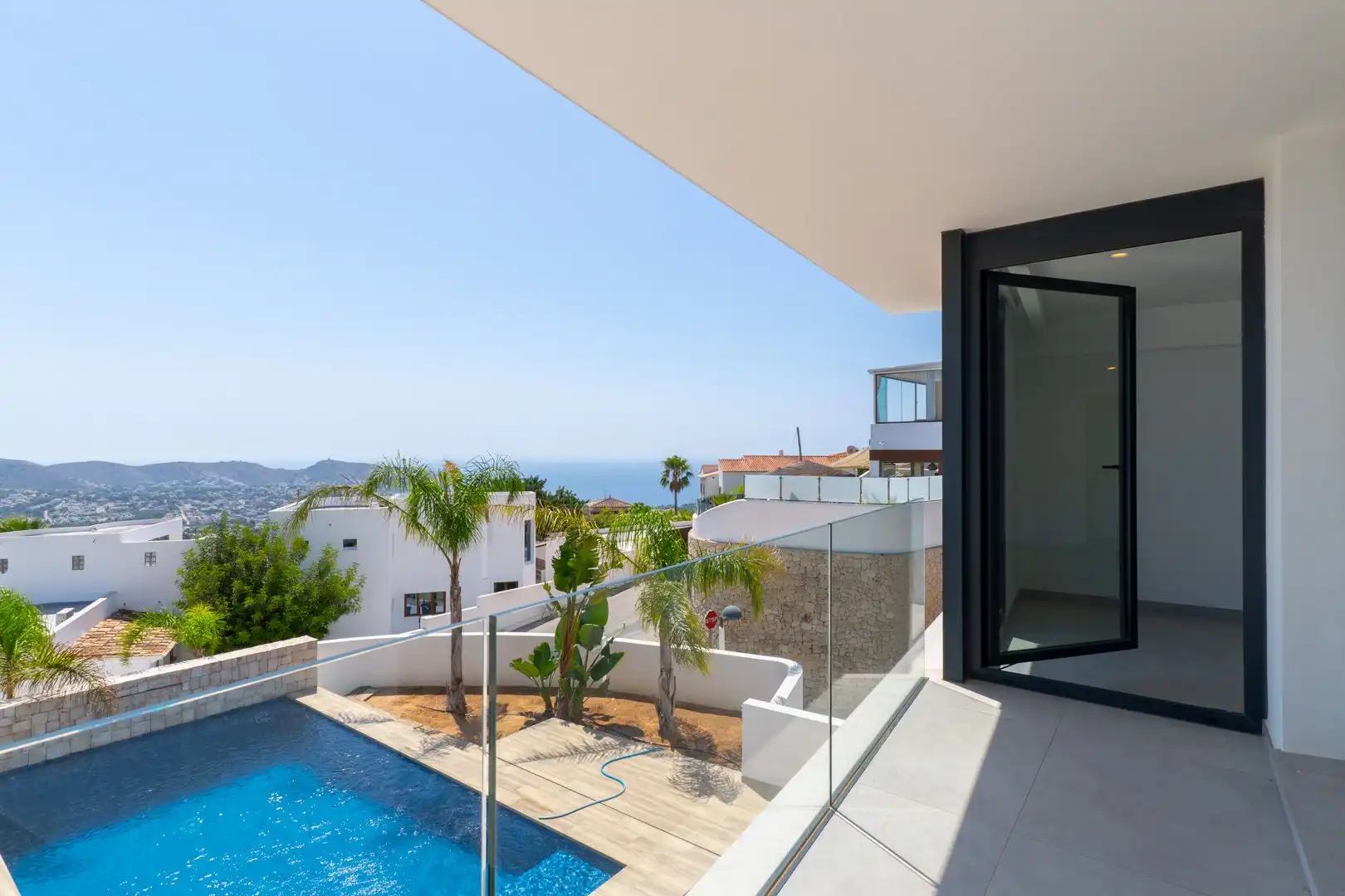 Terrasse von Haus oder Chalet zum Verkauf in Moraira mit Klimaanlage, Privatgarten und Terrasse