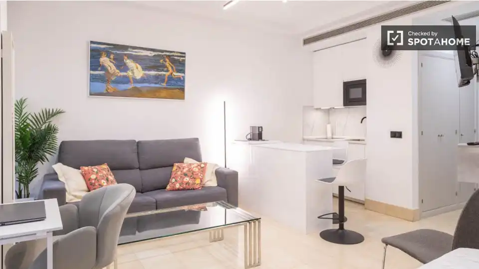 Wohnung mit Terrasse zur Miete in Barrio de Salamanca, imagen 4