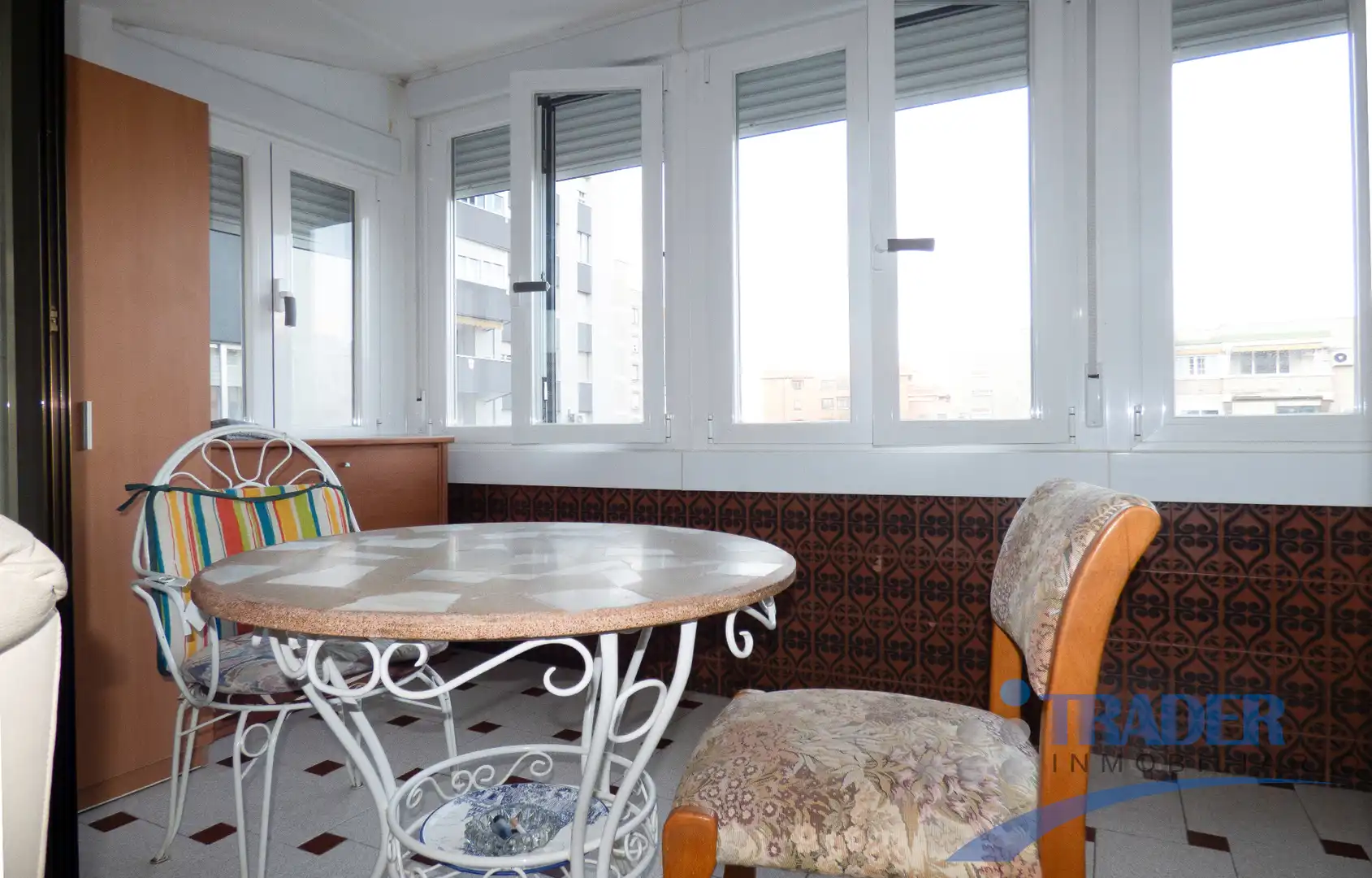 Terrasse von Wohnung zum Verkauf in Móstoles mit Privatgarten, Terrasse und Abstellraum