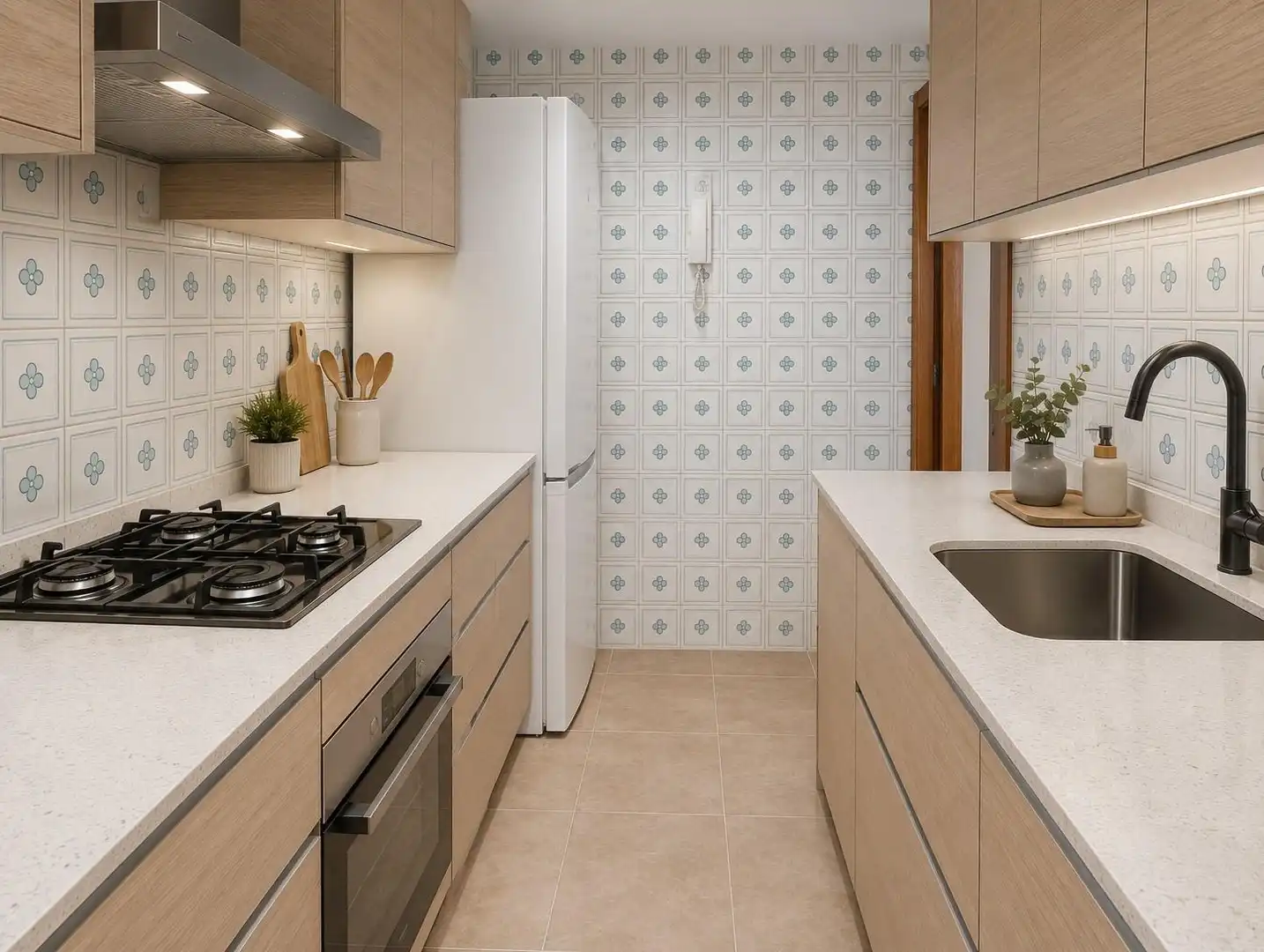 Kitchen of Flat for sale in Alcalá de Guadaira  with Air Conditioner and Storage room