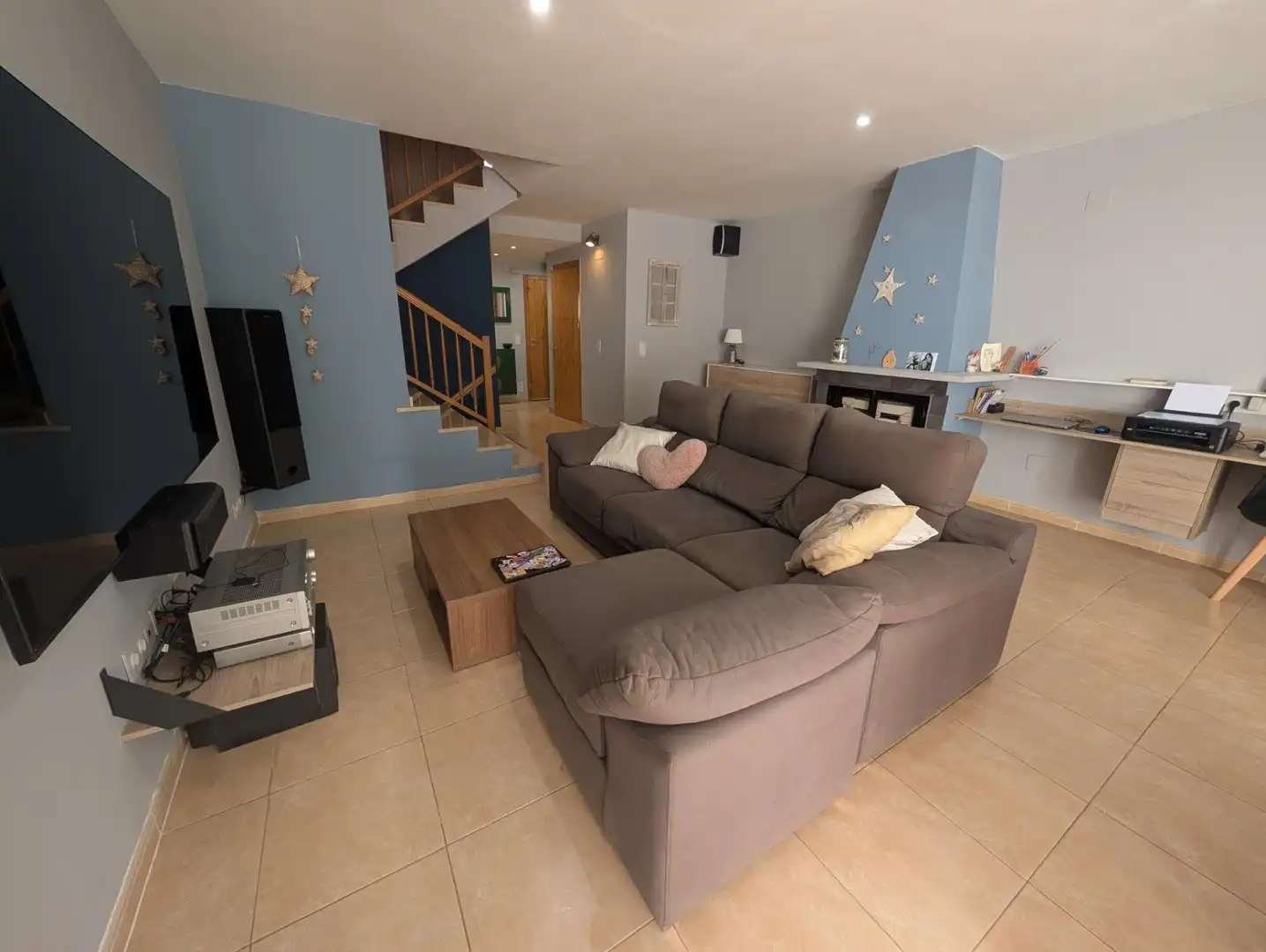 Sala de estar de Casa adosada en venta en Alcanar
