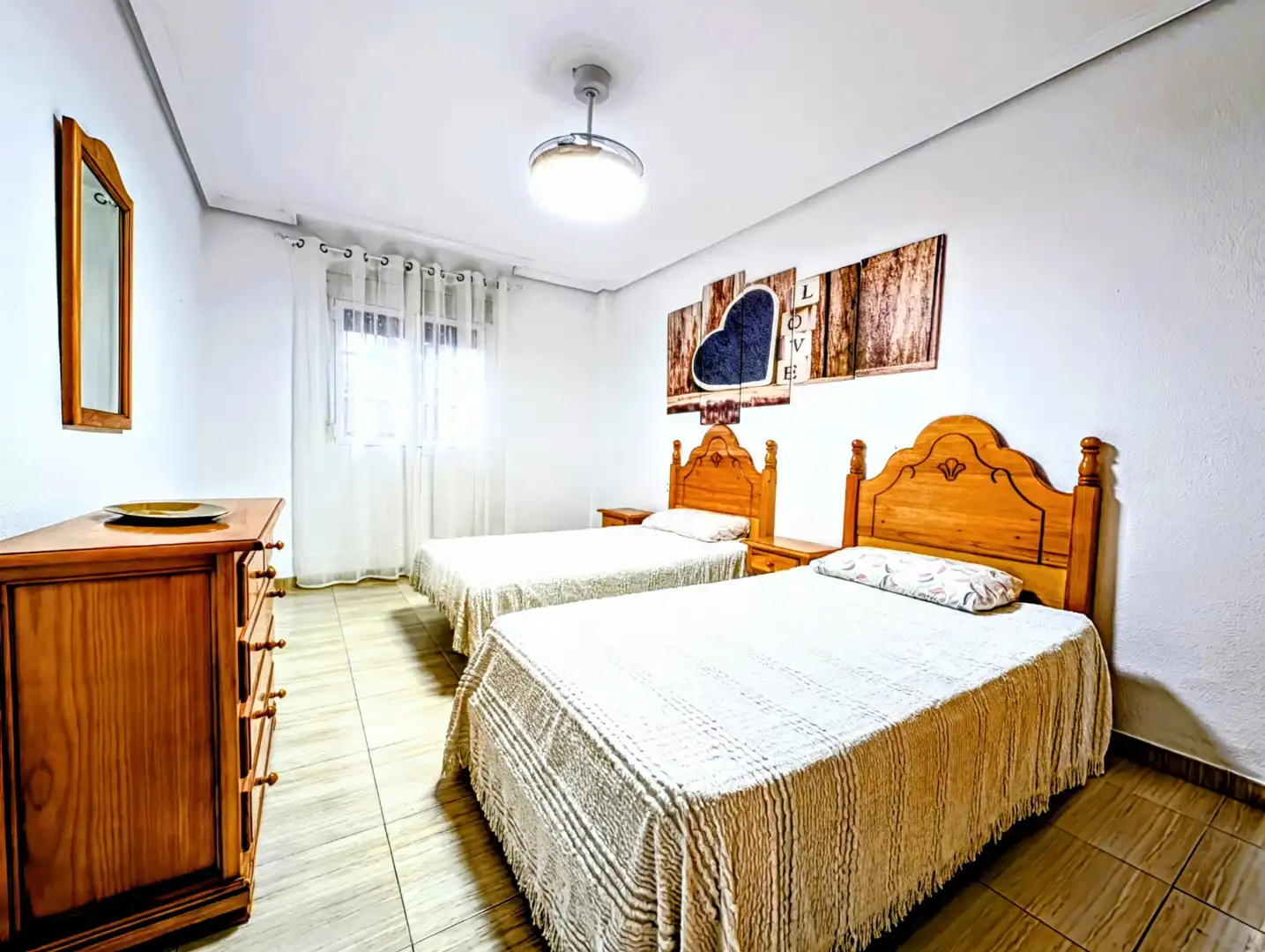 Bedroom of Ground floor for sale in Roquetas de Mar  with Air Conditioner, Heating and Terrace