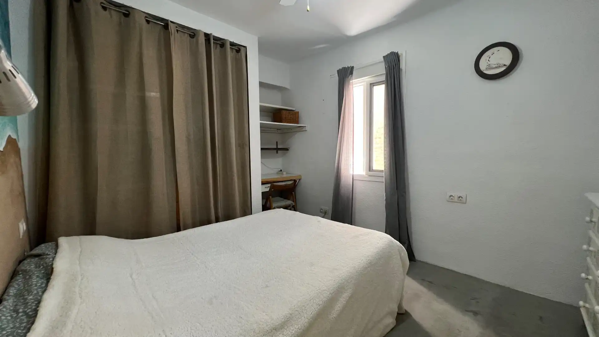 Schlafzimmer von Wohnung zum Verkauf in Málaga mit Klimaanlage, Terrasse und Möbliert