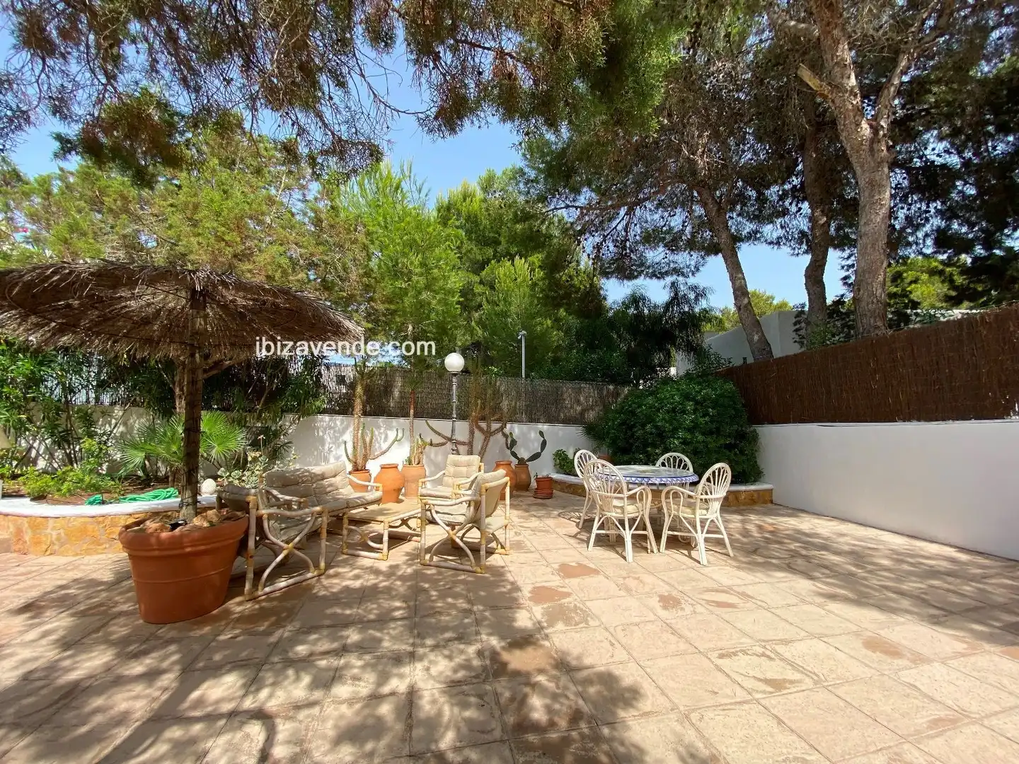Jardí de Casa o xalet de lloguer en Sant Josep de sa Talaia amb Aire condicionat, Calefacció i Jardí privat