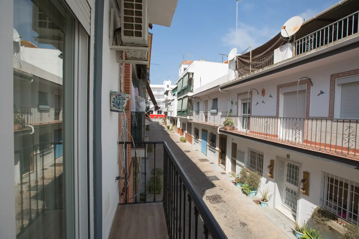 Balcony of Apartments for sale in Marbella  with Air Conditioner, Terrace and Furnished