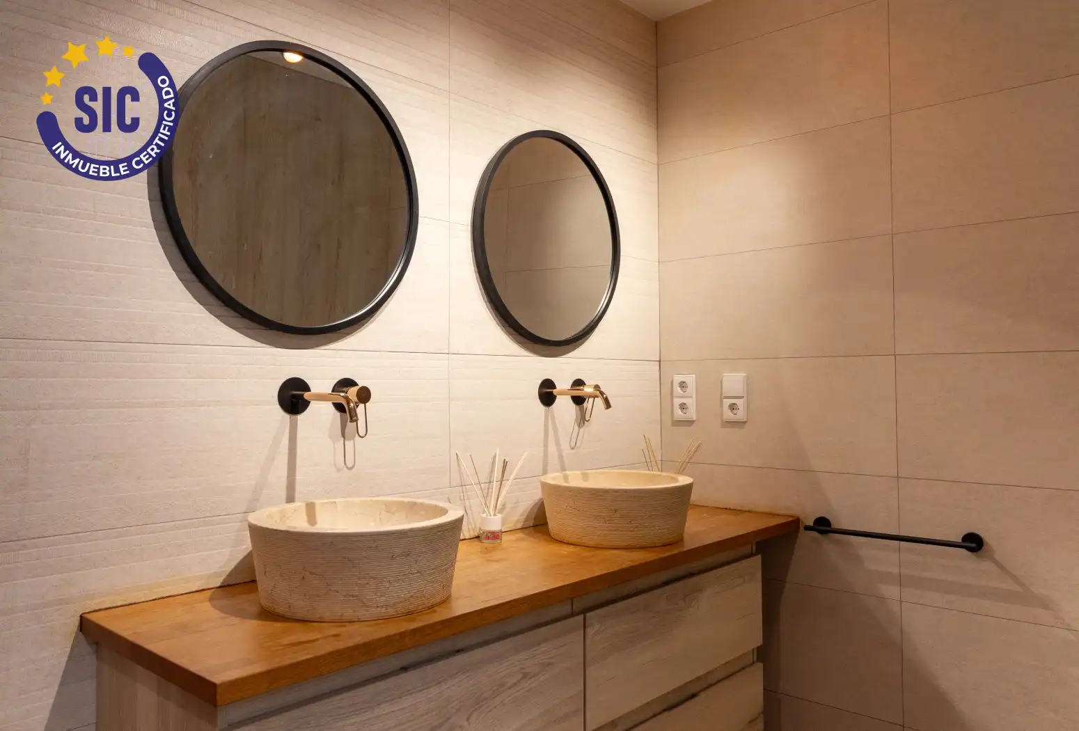 Baño de Casa o chalet en venta en Canet d'En Berenguer con Aire acondicionado, Calefacción y Jardín privado