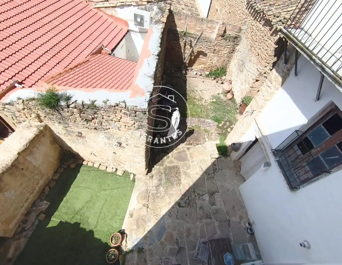 Vista exterior de Casa o chalet en venta en Aberin con Jardín privado, Terraza y Balcón