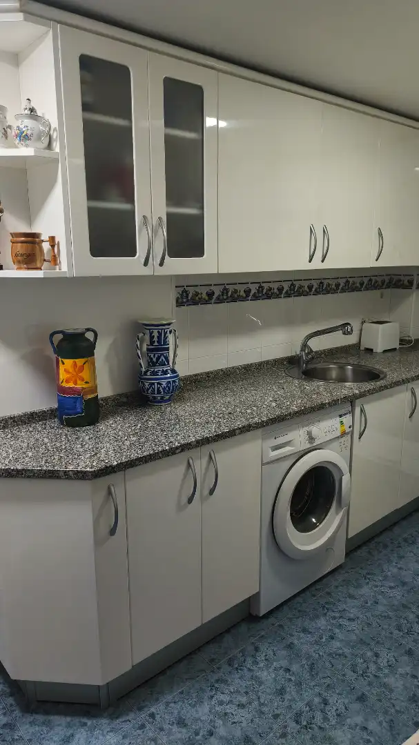 Cocina de Piso en venta en Zaragoza con Calefacción, Amueblado y Horno