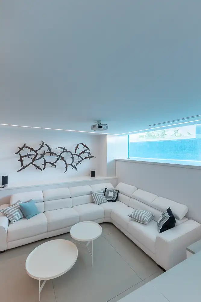 Living room of Houses for rent in Dénia  with Air Conditioner, Heating and Private garden