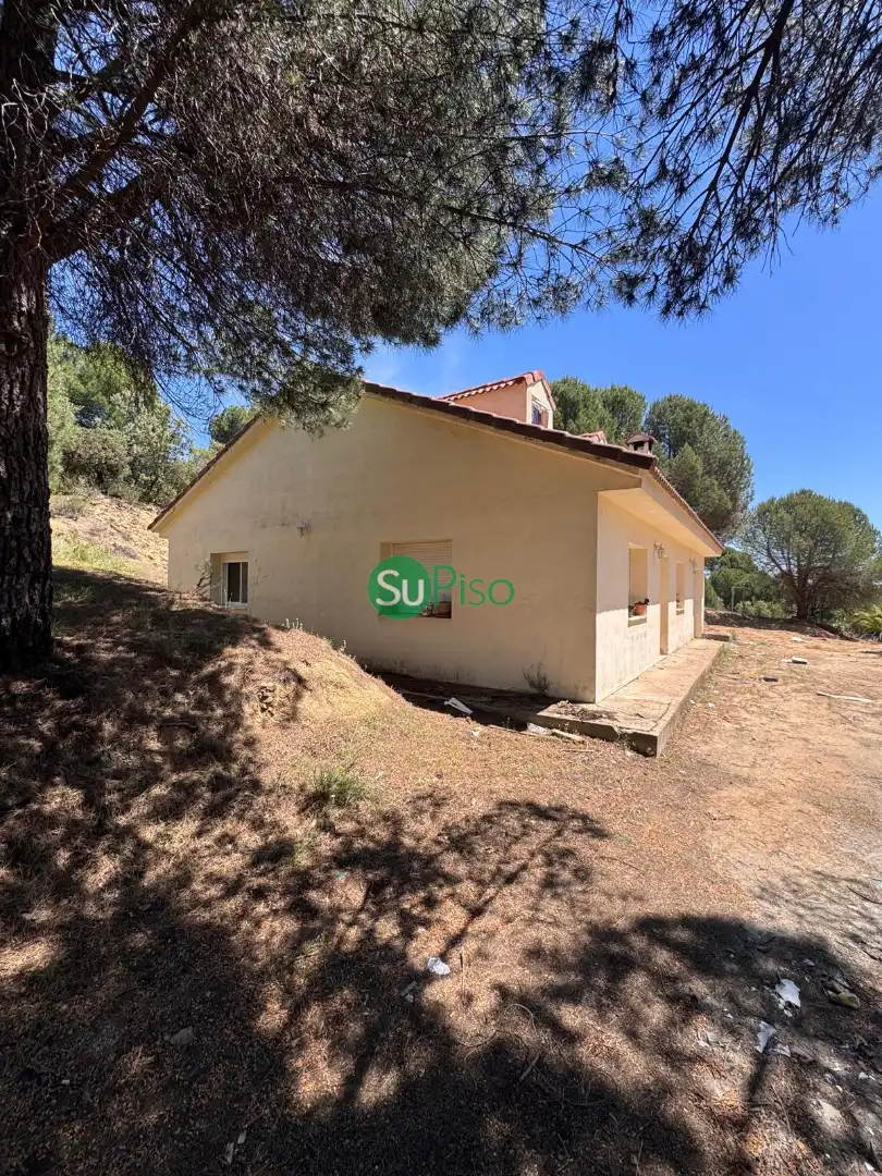 Vista exterior de Casa o xalet en venda en San Martín de Valdeiglesias amb Jardí privat