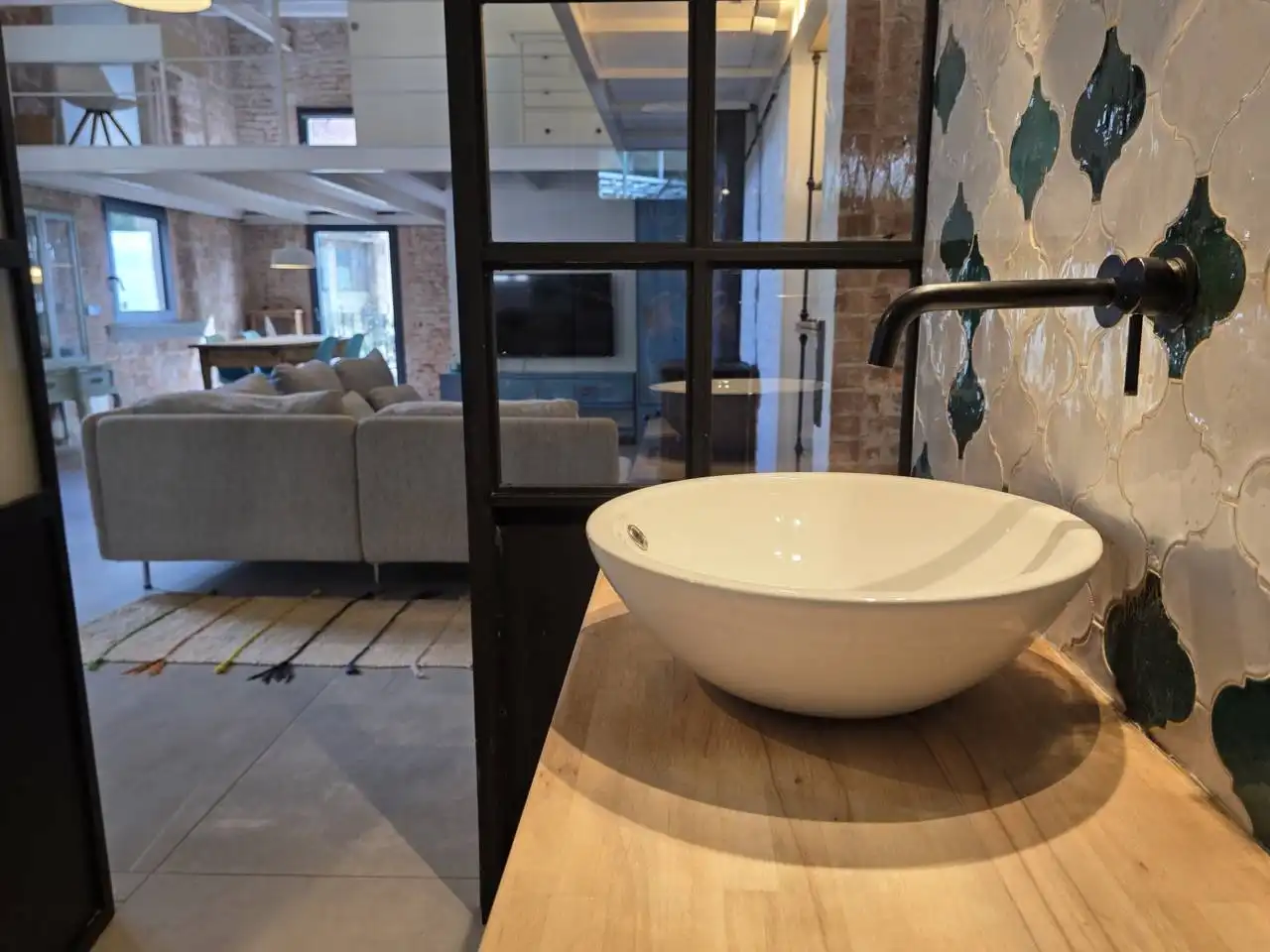 Bany de Dúplex en venda en Barcelona amb Aire condicionat, Calefacció i Moblat