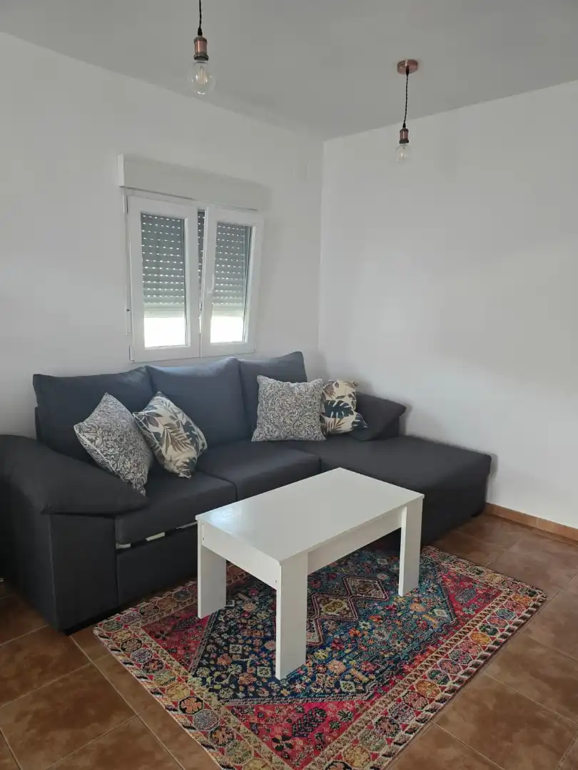 Living room of Flat for rent in El Borge  with Air Conditioner, Furnished and Pets allowed