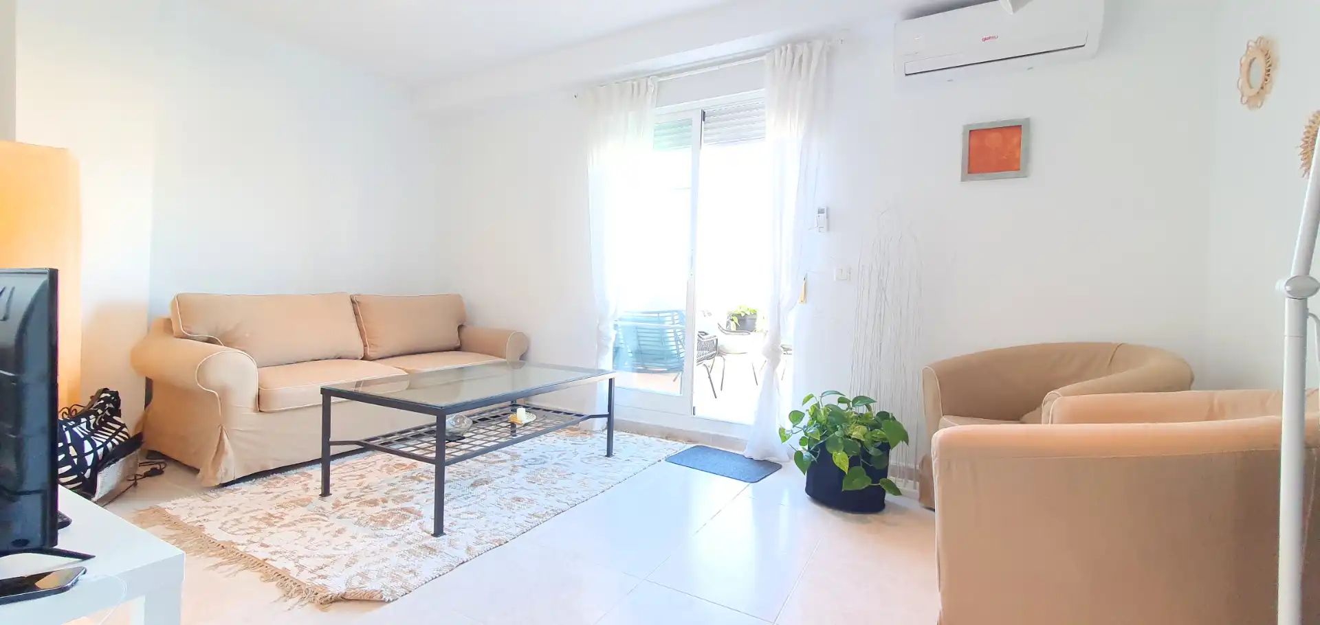 Living room of Apartments for rent in Dénia  with Air Conditioner, Heating and Terrace
