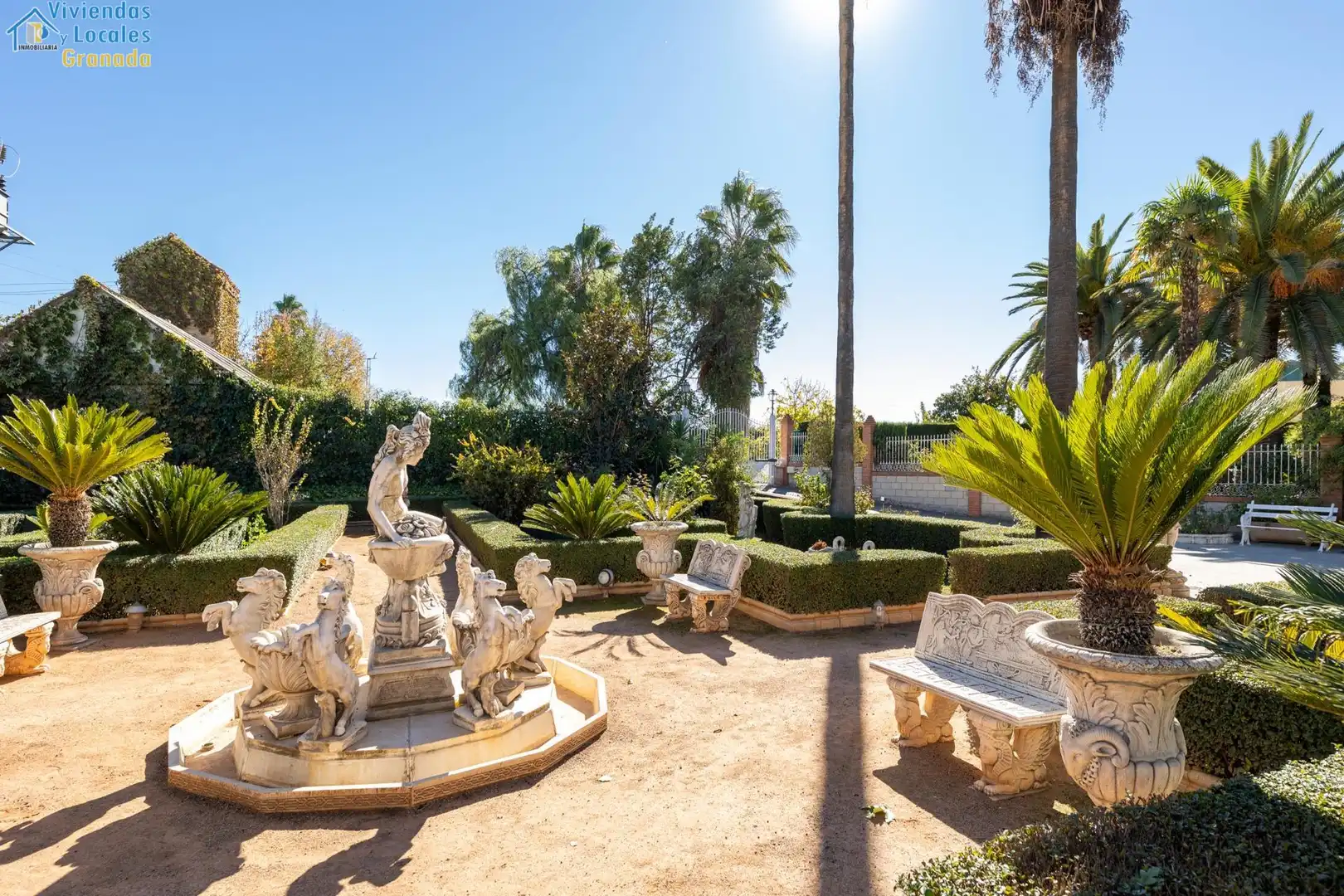 Jardín de Casa o chalet en venta en Granada con Aire acondicionado, Jardín privado y Trastero