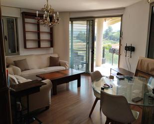 Wohnzimmer von Wohnung miete in Vilanova del Vallès mit Parkett, Terrasse und Abstellraum