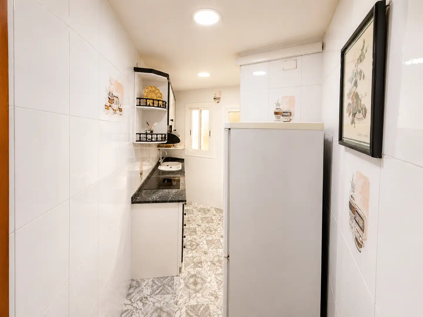 Cocina de Piso en venta en Santa Coloma de Gramenet con Aire acondicionado, Calefacción y Balcón