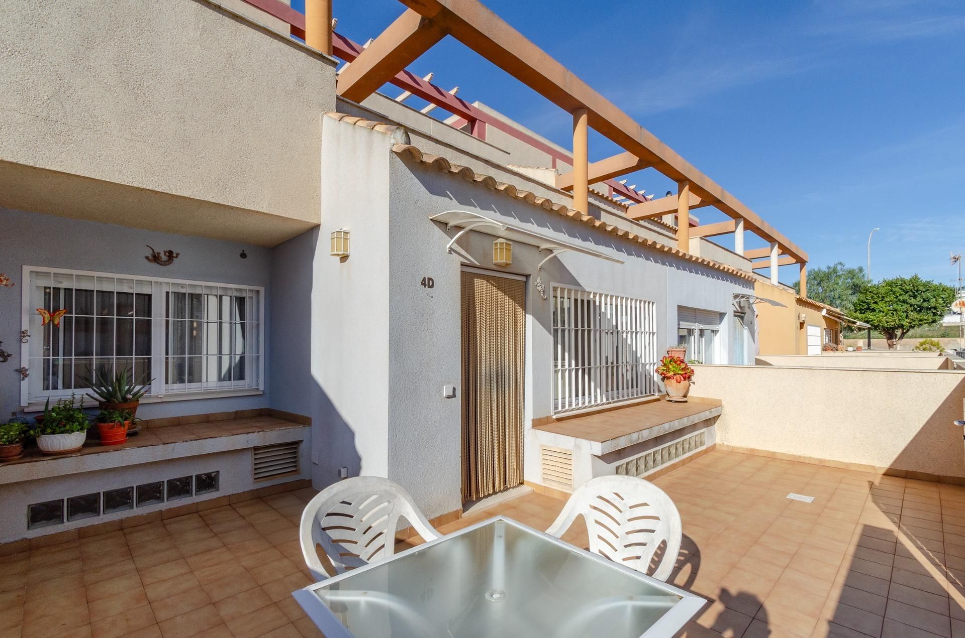 Terrassa de Casa o xalet en venda en La Unión amb Aire condicionat, Calefacció i Jardí privat