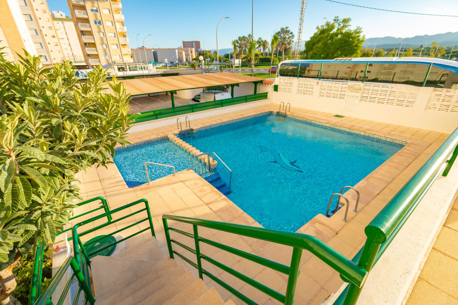 Swimming pool of Flat to rent in Gandia  with Private garden, Terrace and Swimming Pool