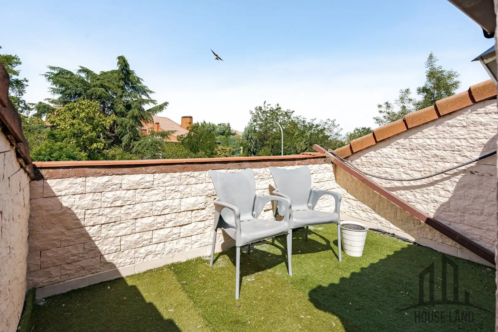Terrassa de Casa o xalet en venda en Valdeolmos-Alalpardo amb Calefacció, Jardí privat i Piscina