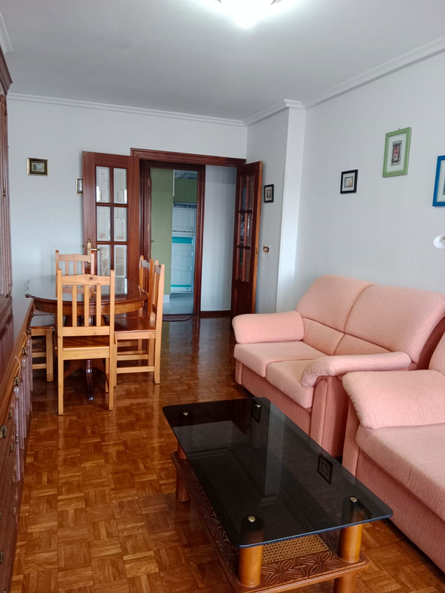 Living room of Flat to rent in Entrambasaguas  with Heating, Parquet flooring and Terrace