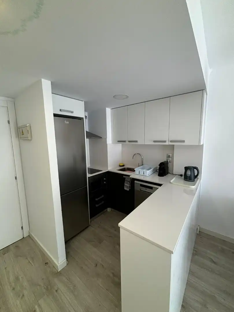 Cocina de Apartamento de alquiler en L'Estartit con Aire acondicionado, Calefacción y Terraza