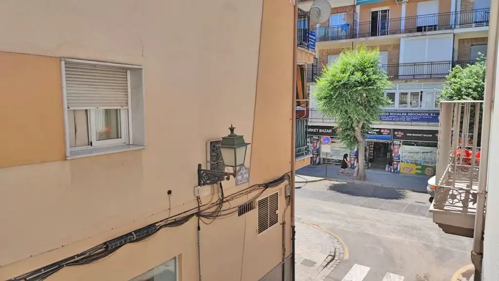 Balcony of Flat for rent in Granada  with Air Conditioner, Heating and Furnished
