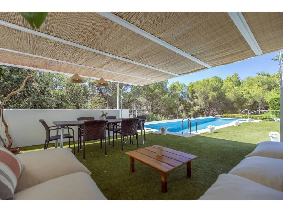 Terraza de Casa o chalet en venta en Ferreries con Jardín privado, Terraza y Piscina