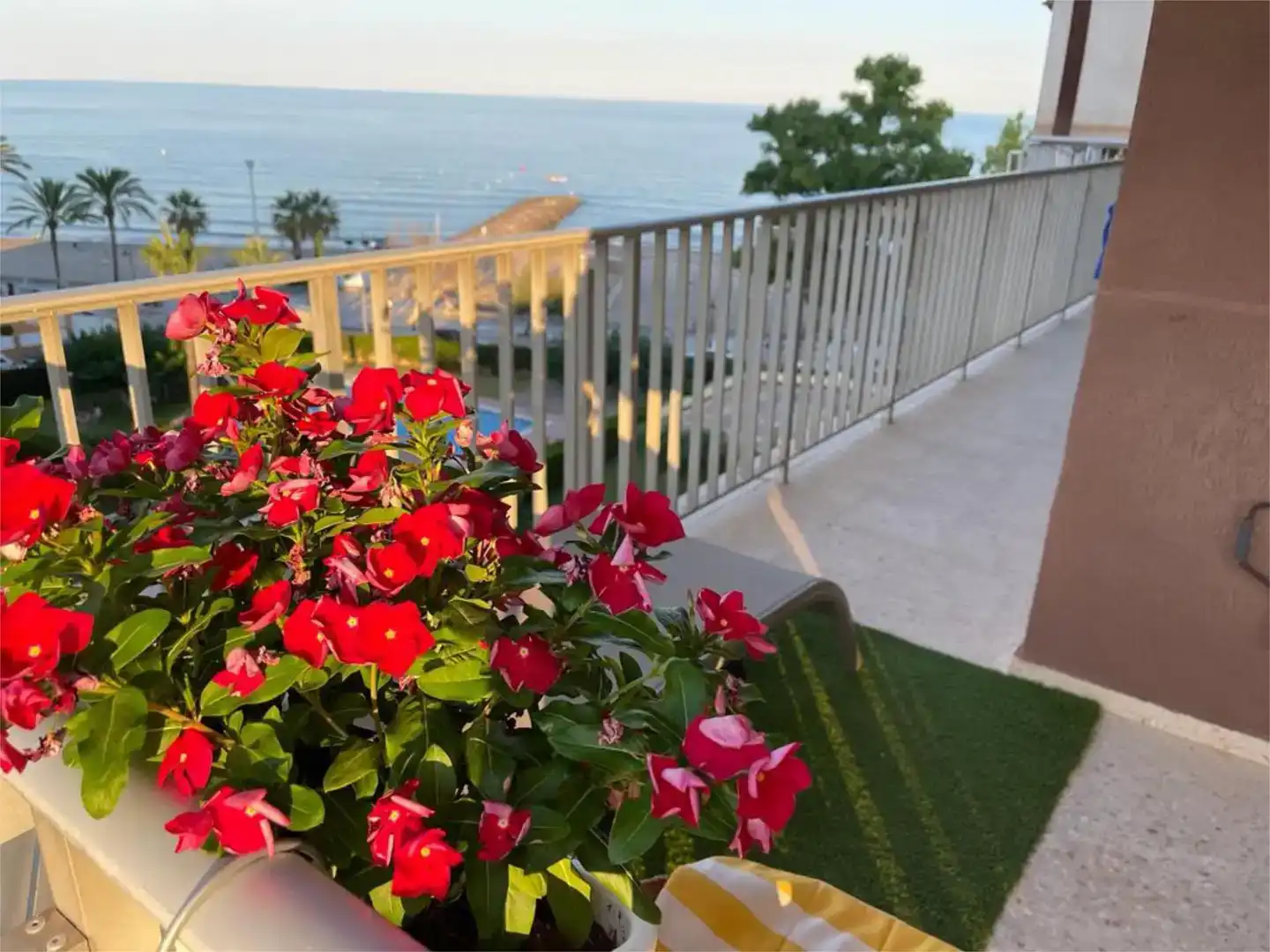 Terrasse von Wohnung zum Verkauf in Benicasim / Benicàssim mit Schwimmbad und Balkon